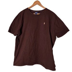 Polo Ralph Lauren Men’s XL Tee Shirt Brown.